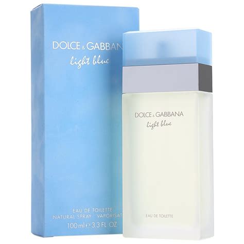 light blue dolce & gabbana woman